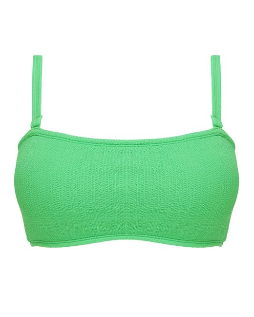 Simply Be Green Mix And Match Bikini Top And Scrunchie