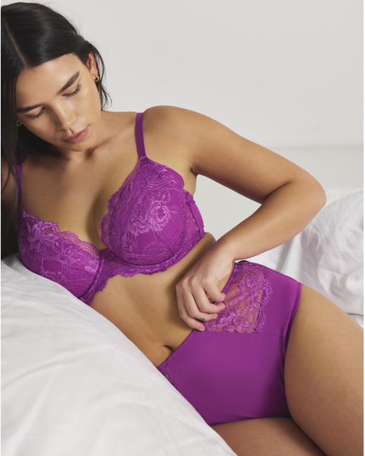 Pretty Secrets Purple Ella Full Briefs