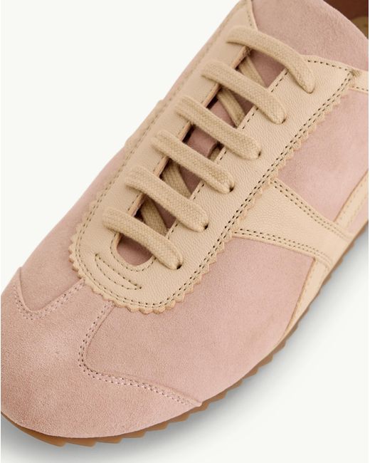 Nobody's Child Pink Nc Suede Trainers