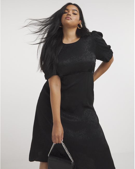 Nobody's Child Black Moira Midaxi Dress