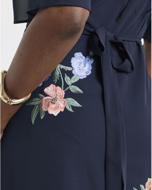 Hope & Ivy Blue Maxi