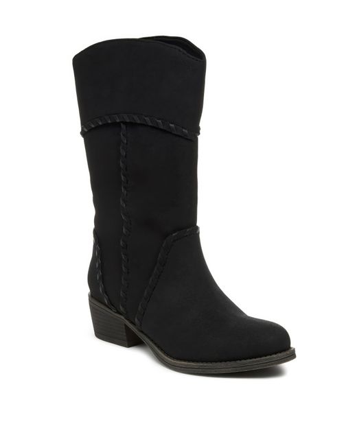 Rocket Dog Black Rowdy Western Boots