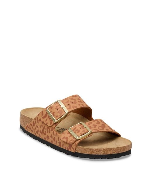 Birkenstock Brown Arizona Print Sandals
