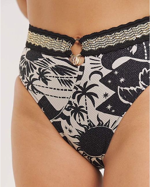 Figleaves Black Bikini Bottoms