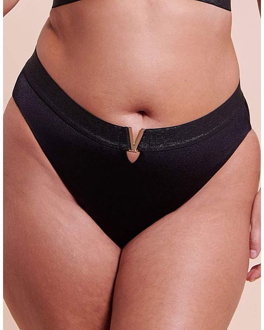 Curvy Kate Black Siren Seas Bikini Brief