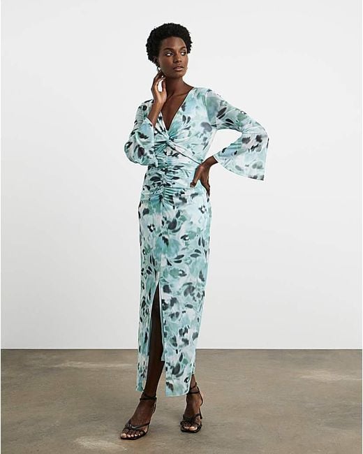 Evening Joanna Hope Teal Dress Long Sleeve Dresses For Women Karen Millen Evening Joanna Hope Teal Dress Long Sleeve Dresses For Women Karen Millen