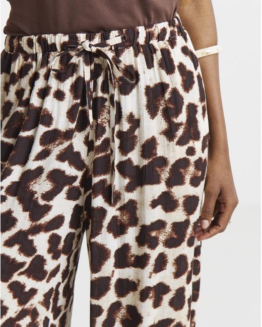Simply Be White Balloon Trouser