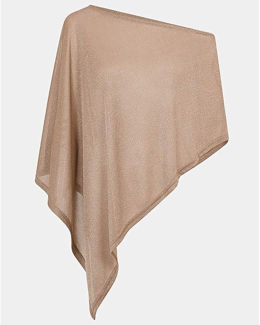 Accessorize Natural Shimmer Poncho