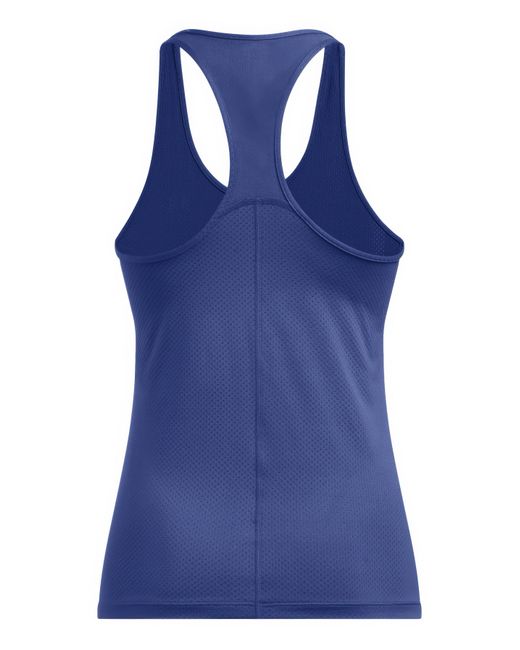 Under Armour Blue Tech Mesh Racer Tank