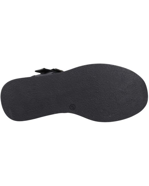 Hush Puppies Black Beatrix Wedge Sandal