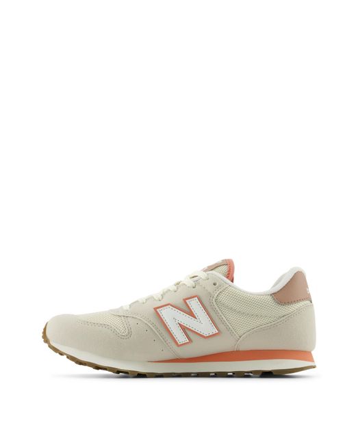 New Balance White 500 Trainers