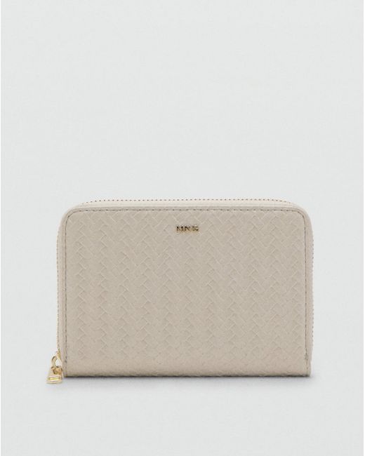 Mango Natural Braided Medium Purse