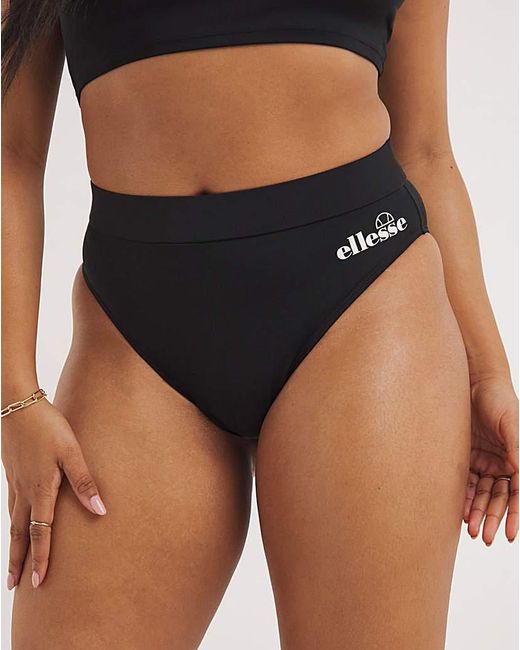 Ellesse Black Broliono Bikini Bottom