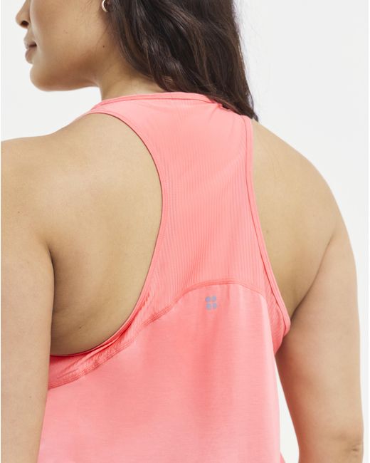 Sweaty Betty Pink Breathe Easy Tank Top