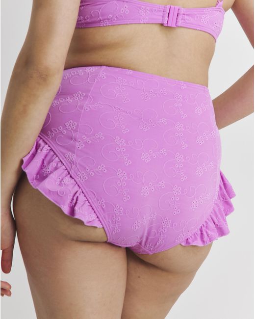 Simply Be Pink Katerini Bikini Bottoms