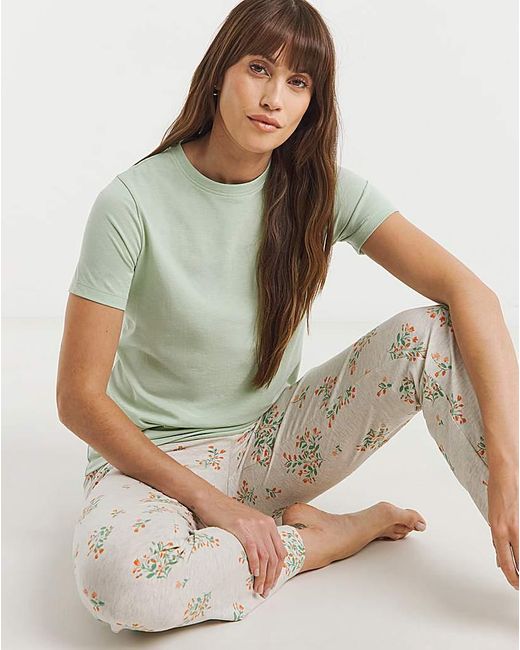 JD Williams Green Value Pj Set
