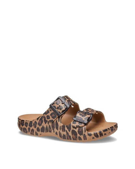 CROCSTM White Saturday Buckle Sandal