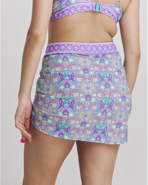 Joe Browns Blue Paradise Cove Swim Skirt