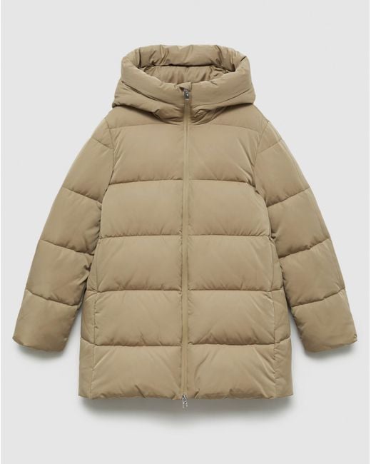 Mango Natural Puffer Coat Tokyo