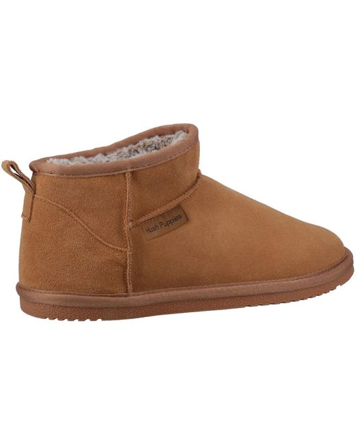Hush Puppies Brown Ashanti Slippers