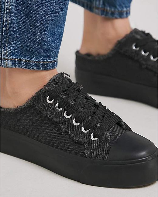 Simply Be Blue Raw Edge Trainer