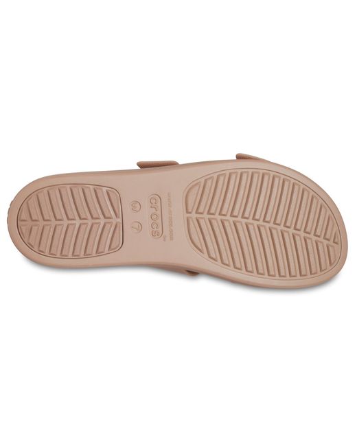 CROCSTM Brown Brooklyn Sandal Low