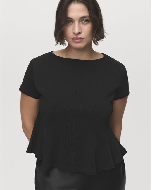 Mango Black Sandri T-Shirt