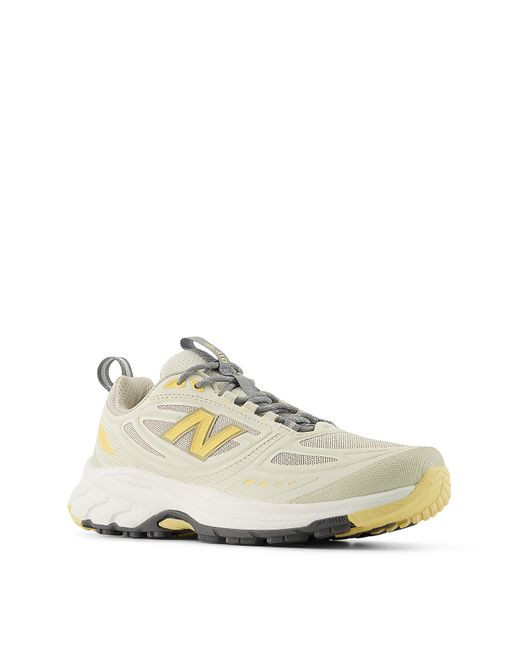 New Balance White 410 Trainers