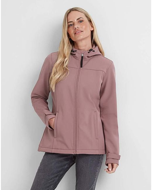 TOG24 Pink Tog24 Keld Hooded Softshell
