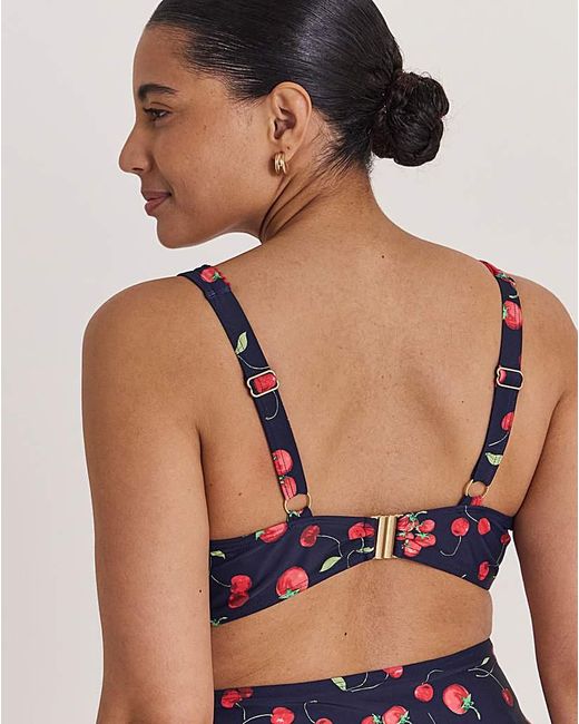 MAGISCULPT Blue Cherry Underwired Bikini Top