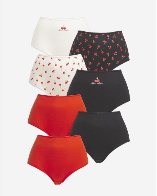 Pretty Secrets Multicolor 7 Pack Full Fit Brief
