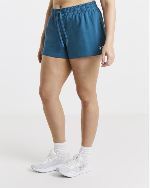 Under Armour Blue Sport Terry Shorts