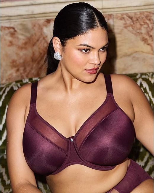 Elomi Purple Smooth Moulded T Shirt Bra
