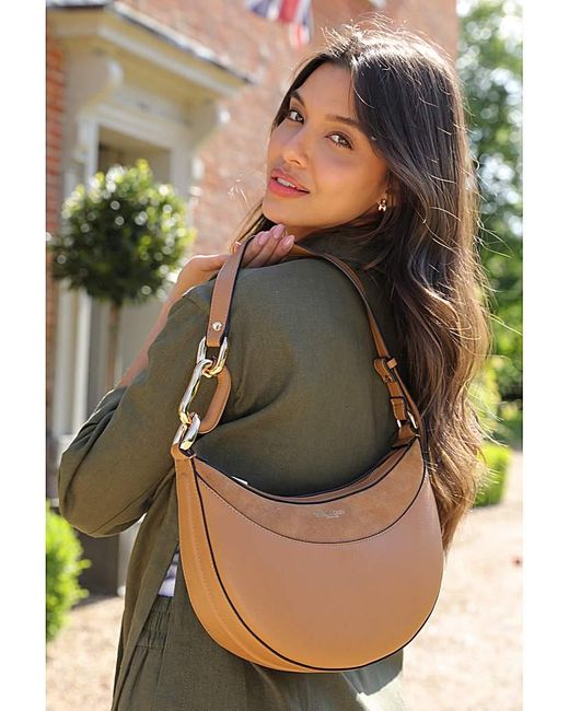 LUELLA GREY LONDON Brown Luella Hester Shoulder Bag