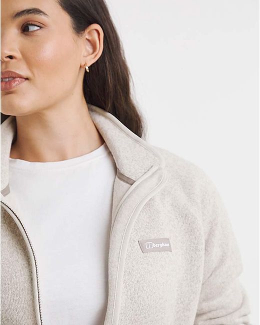 Berghaus White Asterby Fleece Jacket