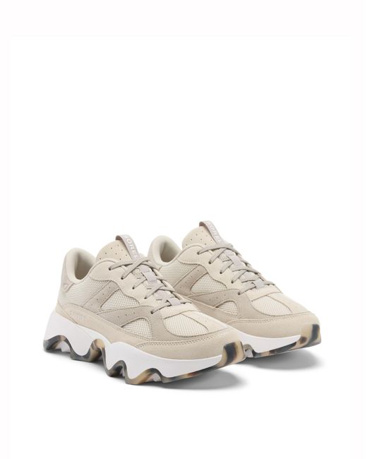 Sorel White Kinetic Array Trainers