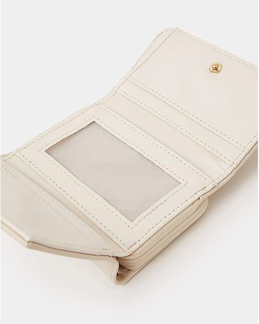 Accessorize Natural Shell Tri-Fold Purse