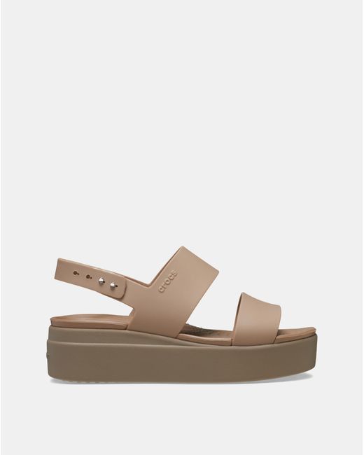 CROCSTM White Brooklyn Low Wedge
