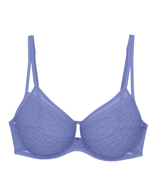 Triumph Blue Signature Minimiser Bra