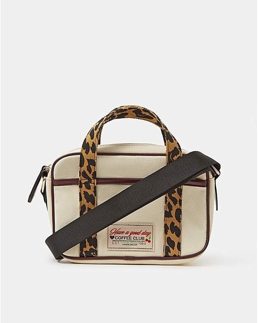 Accessorize Metallic Top Handle Crossbody Bag
