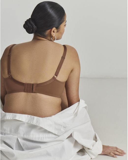 DORINA Brown Noa Light Pad Plunge Bra