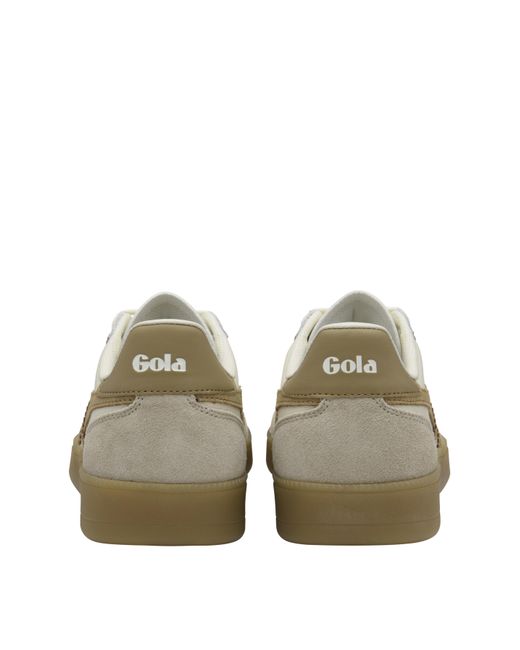 Gola Natural Viper Leather Trainers