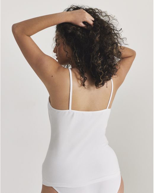 Pretty Secrets White 3 Pack Cotton Vests