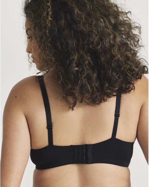 Pretty Secrets Black Modal Comfort Bra