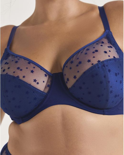 Pretty Secrets Blue 2 Pack Hannah Full Cup Bras