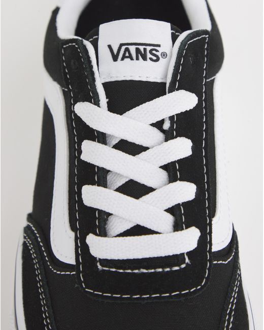 Vans White Brooklyn Platform Trainers