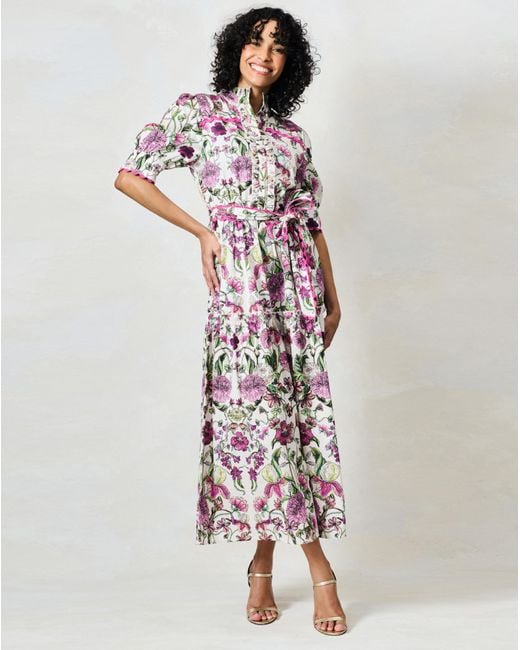Hope & Ivy White Anegla Dress