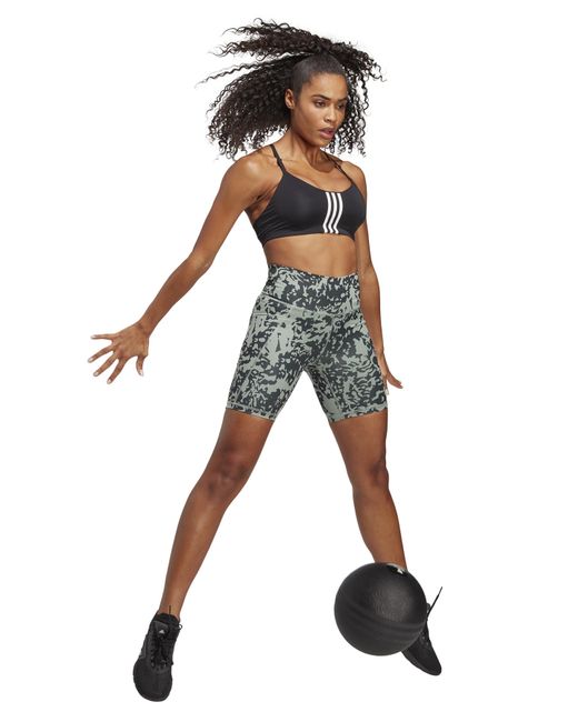 Adidas Green Training Short Leggings