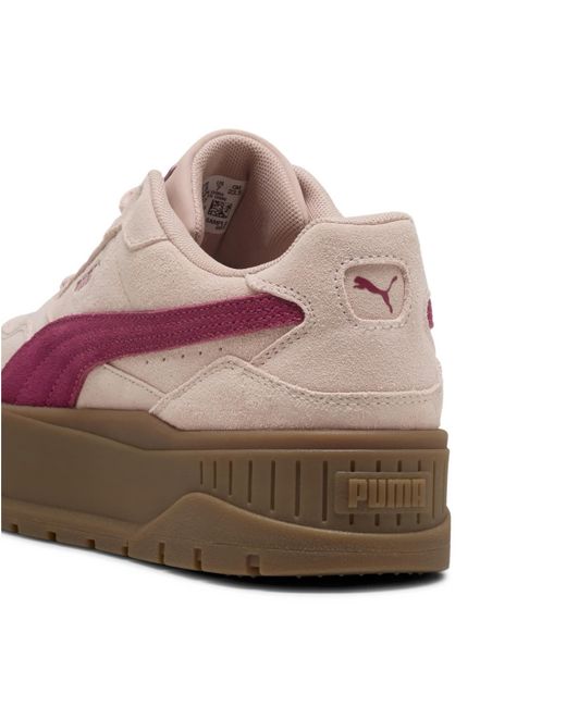 PUMA Pink Karmen Ii Idol Suede Trainers