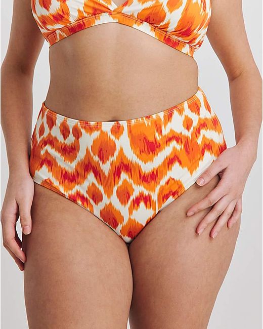 JD Williams Orange Value 2 Pack Bikini Briefs